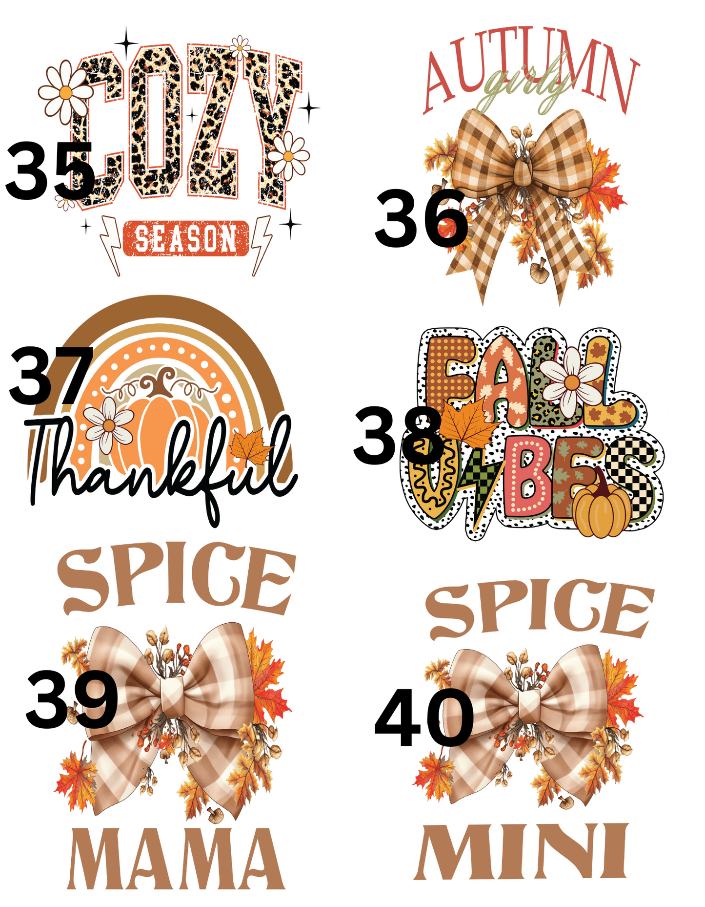 Fall Designs